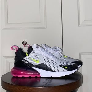 Nike Air70s, white, pink, black